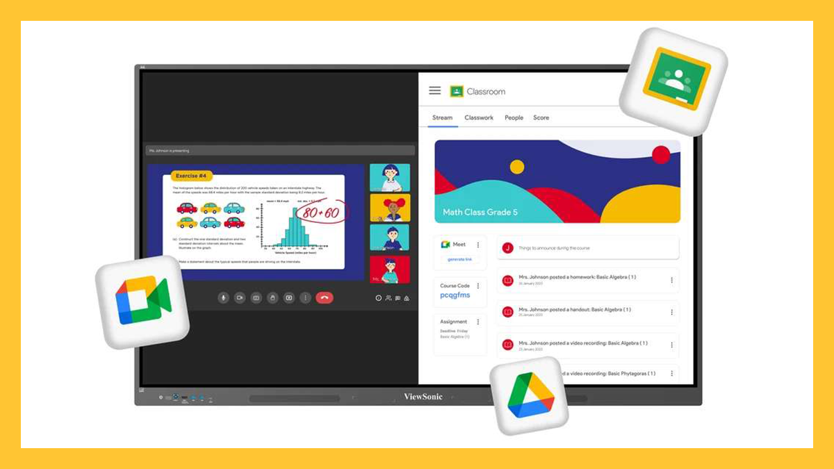  Hình Tương Tác IFP8634 của ViewSonic 86 InchVới Android 14, Viết Vẽ Tự Nhiên, Tiết Kiệm Hơn 20% Năng Lượng, Hỗ Trợ Phần Mềm Giáo Dục 