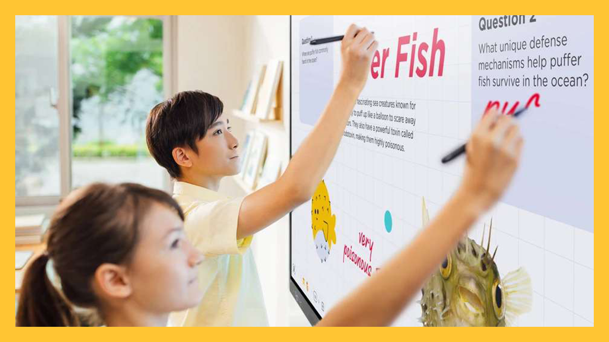 Màn Hình Tương Tác 75 Inch IFP7534 Dành Cho Lớp Học Hiện Đại, Chuẩn EPEAT Gold, Android 14, Hỗ Trợ Dạy Học, Kết Nối USB-C, Viết Vẽ Mượt