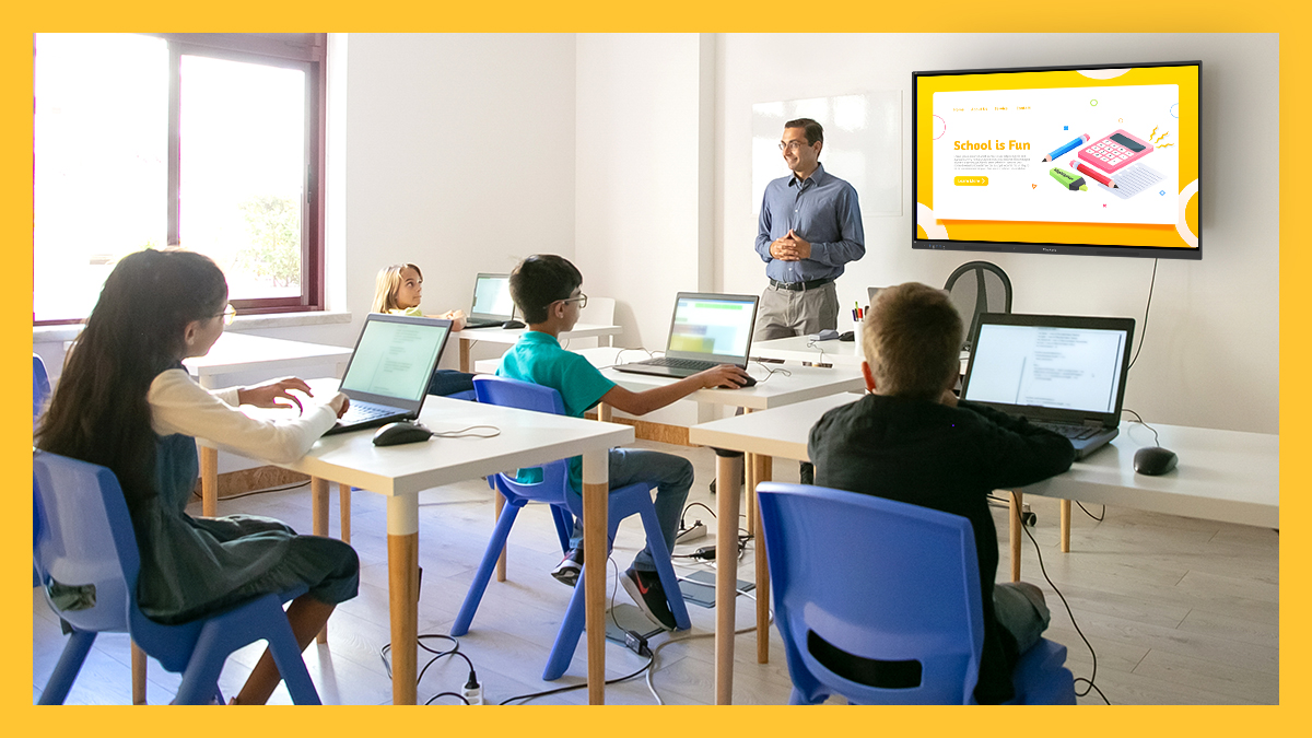 Lớp Học Tiểu Học Nên Lựa Chọn Màn Hình Tương Tác Thông Minh Nào Là Phù Hợp? 