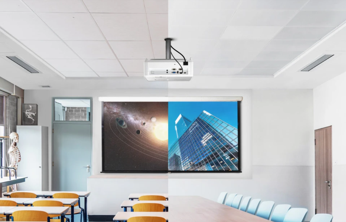 Máy Chiếu Gần PS502W - Đột Phá Công Nghệ Trình Chiếu Cho Lớp Học, Phòng Học