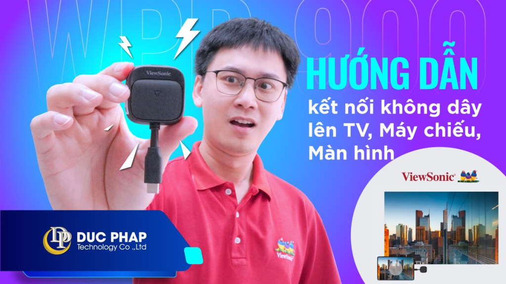 ViewShare WPD-900: Trình Chiếu Không Dây Tức Thì Cho Doanh Nghiệp Hiện Đại