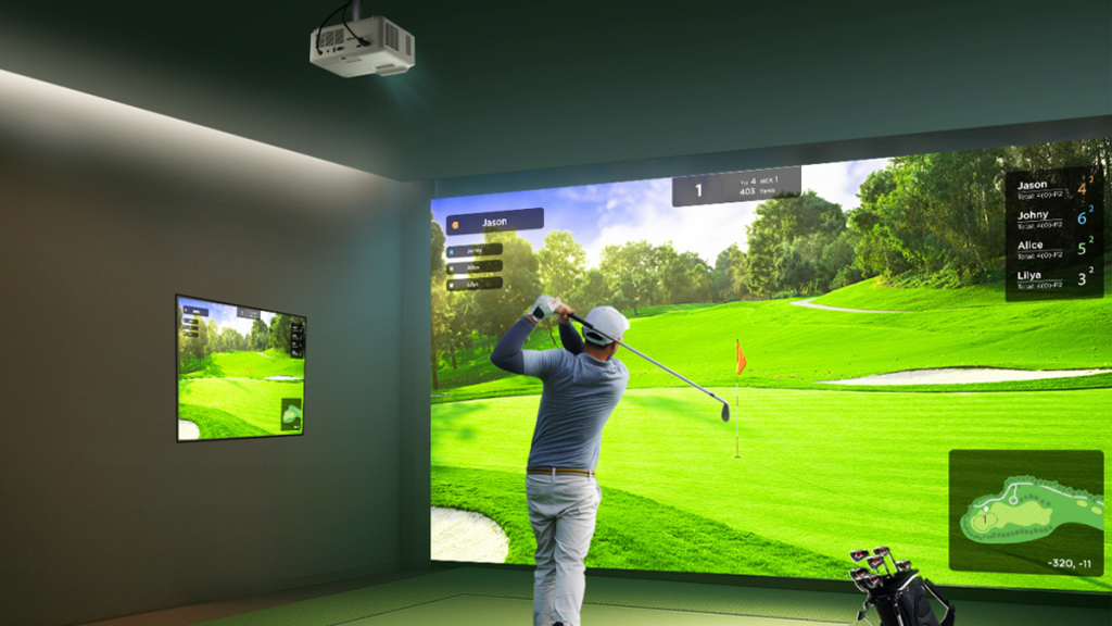 Công Nghệ Trình Chiếu – Bứt Phá Nâng Tầm Golf Mô Phỏng Và Thể Thao Ảo