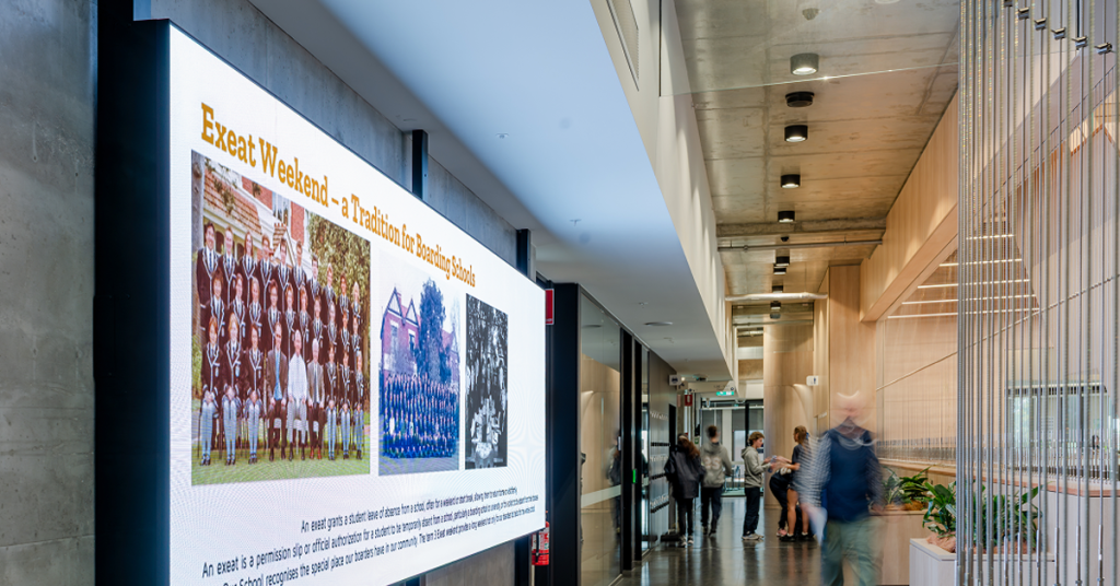 Màn Hình DLED ViewSonic: Giải Pháp Truyền Thông Mới cho Caulfield Grammar School