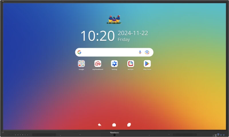 Ifp7535-1-1C Là Màn Hình Tương Tác 75” Của ViewSonic, Chạy Android 16 Chuẩn Google Edla, Hiệu Suất Mạnh Mẽ, Hỗ Trợ Giảng Dạy Trực Quan Và Quản Lý Cntt Hiệu Quả.