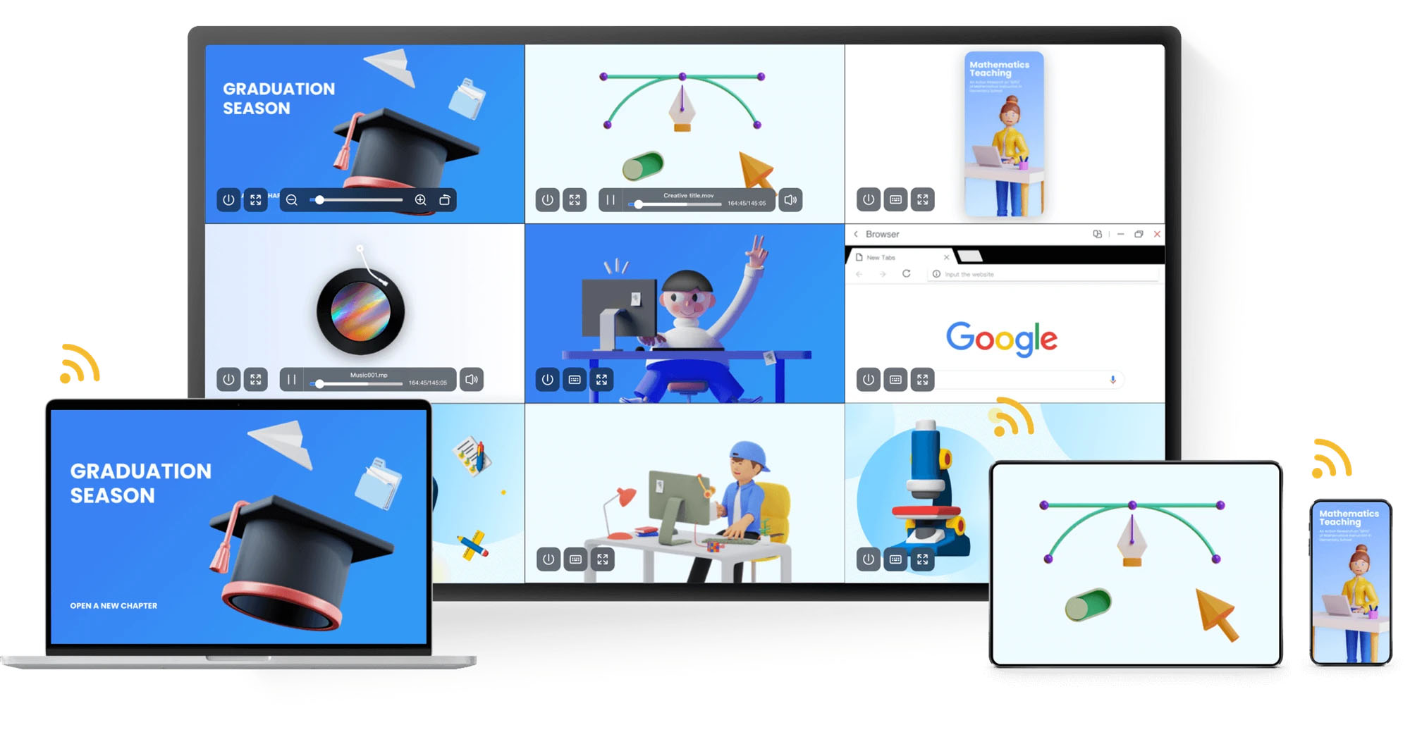 Khám Phá Công Nghệ Đột Phá Với Màn Hình Tương Tác IN21C-1C Series