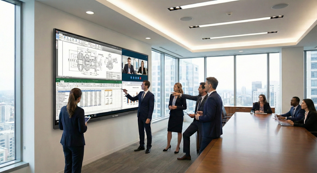 màn hình tương tác 110 inch