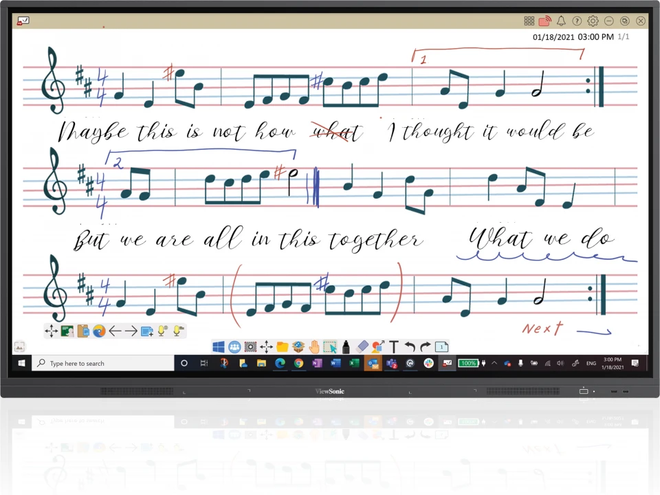 Hệ thống loa kép mặt trước hỗ trợ Hybrid Learning